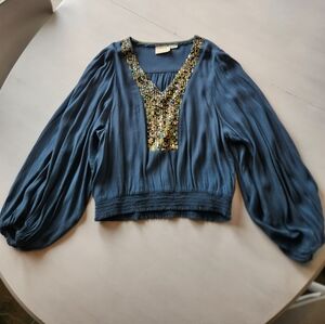 Maeve Balloon Sleeve Top